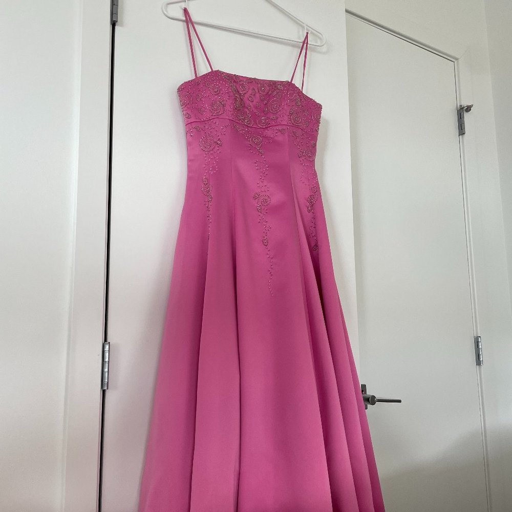 Prom Dress by Seduction (Pink- size 1/2)